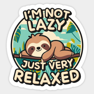 Jungle relax Sticker